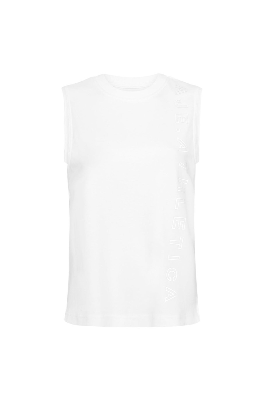 Tops Aje ATHLETICA | Signature Logo Tank 101 White