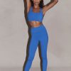 Bottoms Aje ATHLETICA | 7/8 Panelled Leggings 203 Cobalt Blue