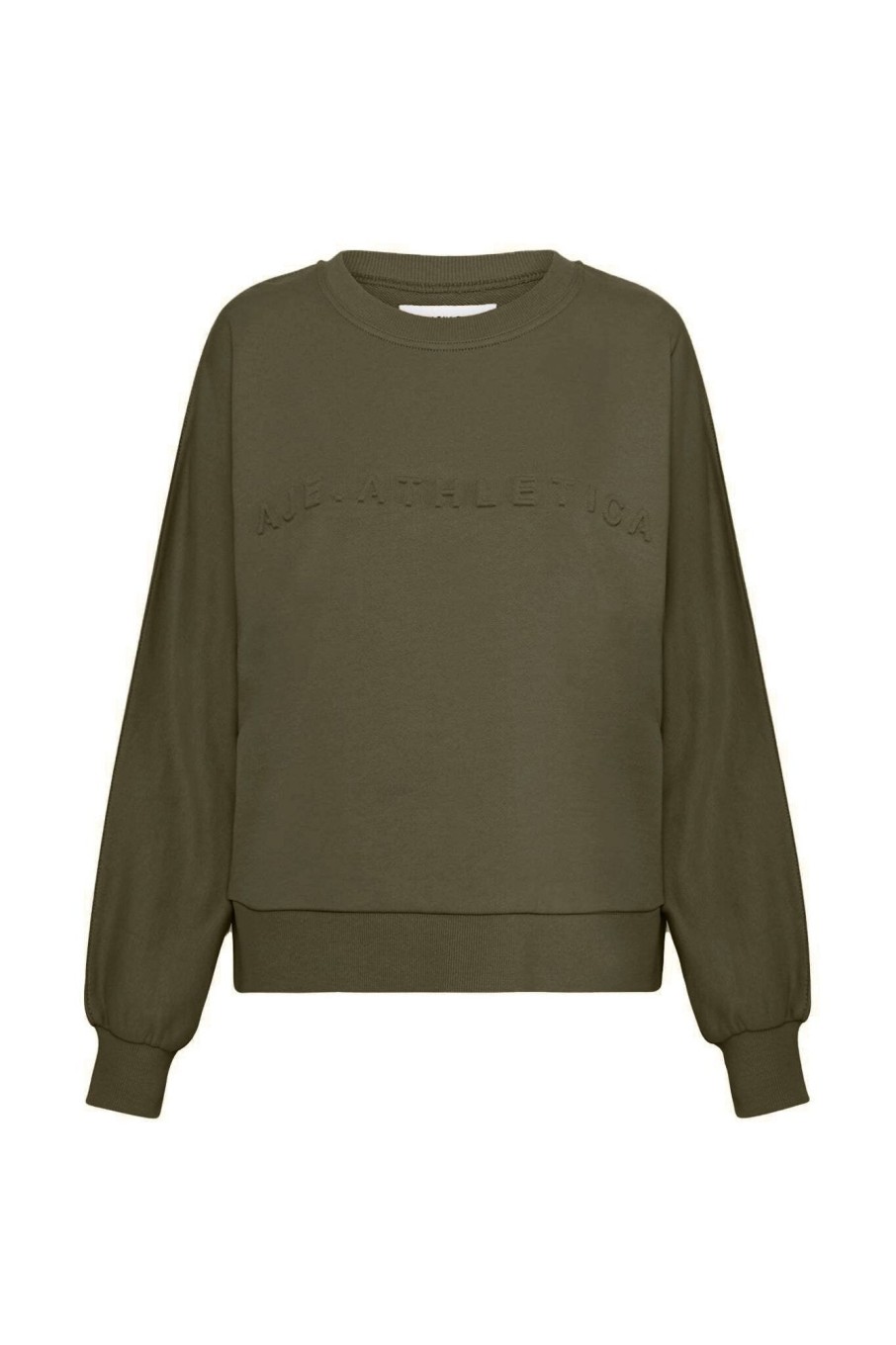 Outerwear Aje ATHLETICA | Signature Logo Sweatshirt 122 Forest Green