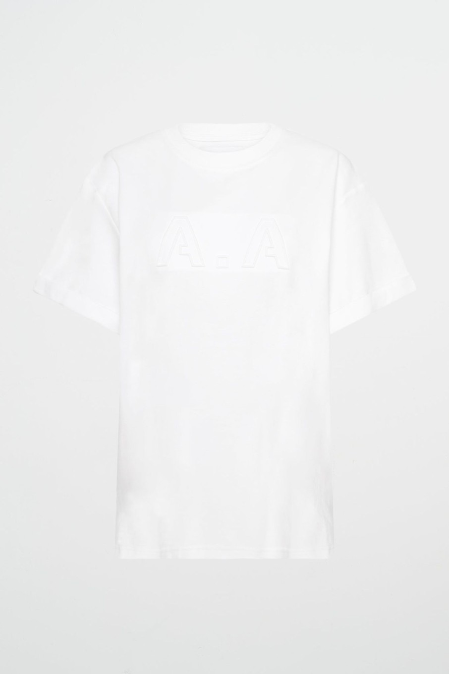 Tops Aje ATHLETICA | Embossed Classic Logo T-Shirt 103 White