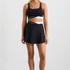 Bottoms Aje ATHLETICA | Cross Over Tennis Skirt 639 Black/White