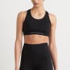 Tops Aje ATHLETICA | Perforated Racer Sports Bra 339 Black/Reflective