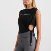 Tops Aje ATHLETICA | Drawcord Cut Out Tank 158 Black