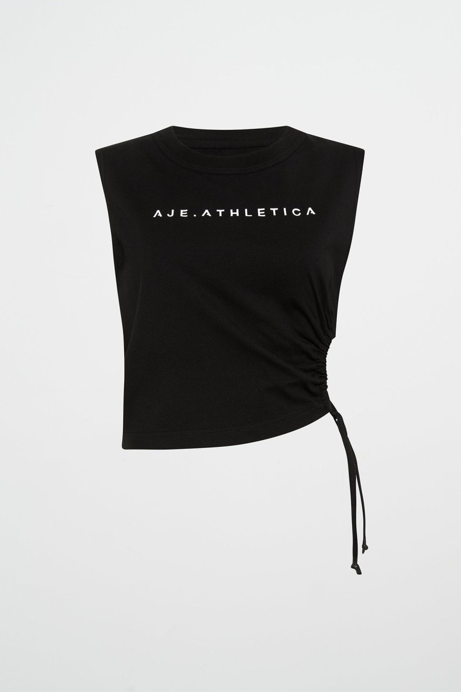 Tops Aje ATHLETICA | Drawcord Cut Out Tank 158 Black