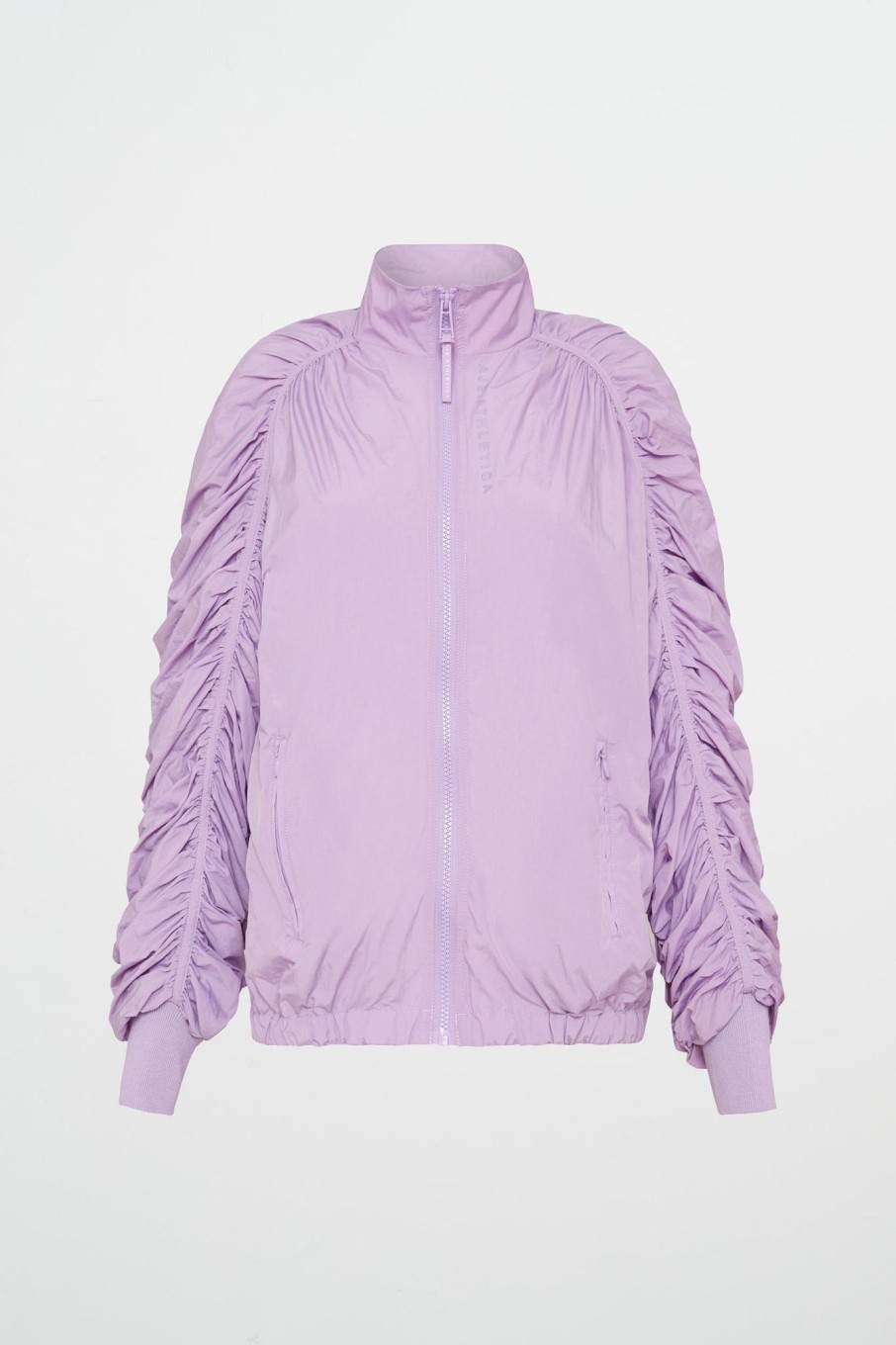 Outerwear Aje ATHLETICA | Ruched Hood Spray Jacket 736 Lavender