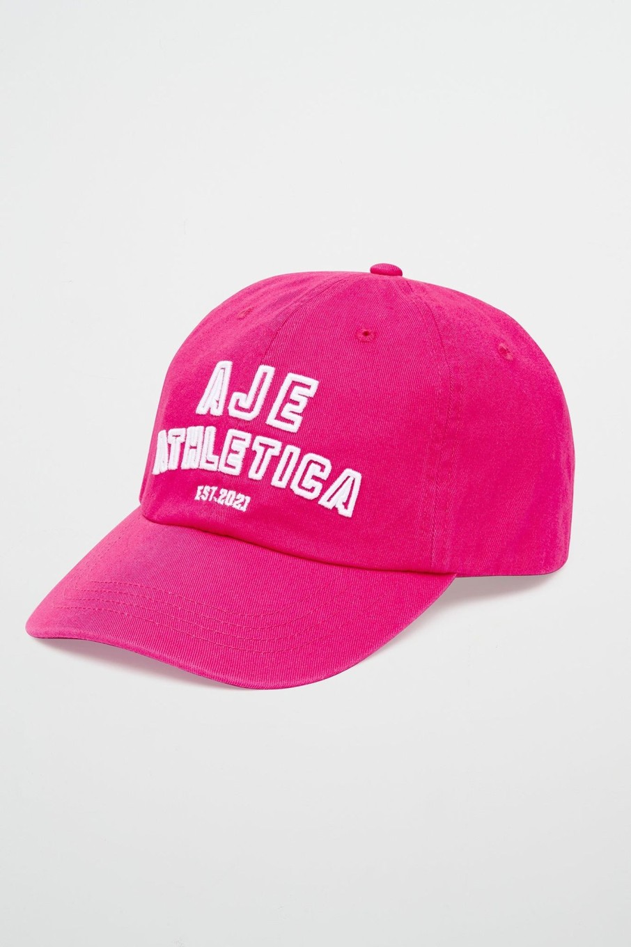 Accessories Aje ATHLETICA | Soft Stacked Sports Cap 901 Power Pink/White