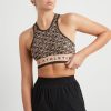 Tops Aje ATHLETICA | Seamless Crop Top 331 Geo Print/Beige