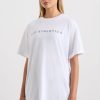 Tops Aje ATHLETICA | Logo T-Shirt 102 White/Herringbone