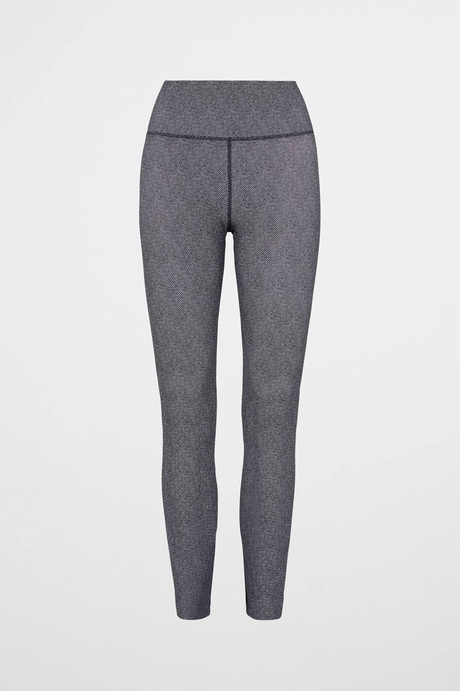 Bottoms Aje ATHLETICA | Split Hem Leggings 205 Herringbone Print