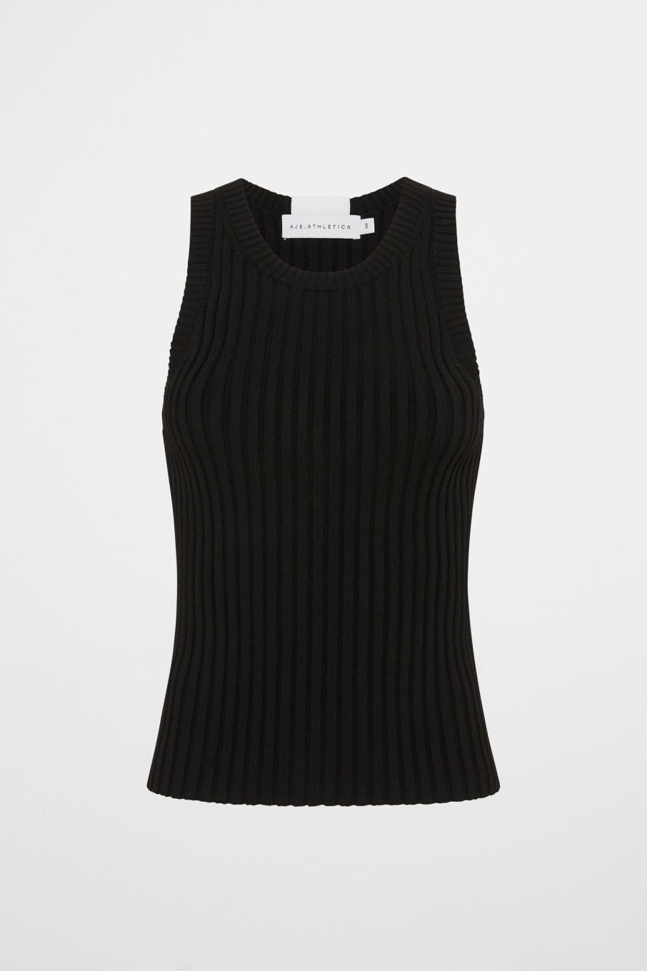 Tops Aje ATHLETICA | Slim Knitted Tank 107 Black