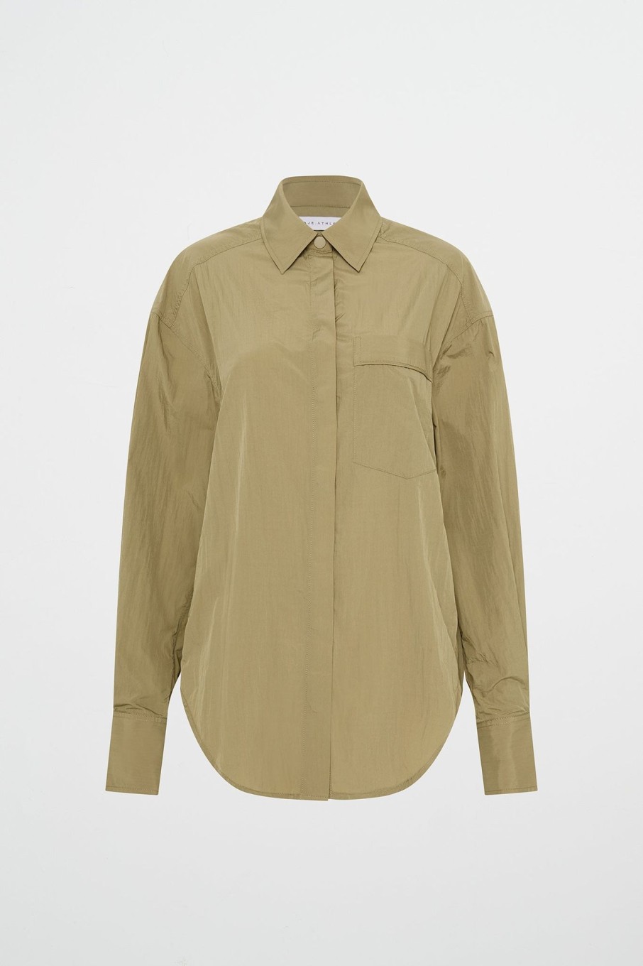 Tops Aje ATHLETICA | Windbreaker Shirt 406 Soft Khaki/Black