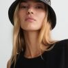 Accessories Aje ATHLETICA | Bold Spray Bucket Hat 979 Black/White