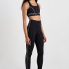 Bottoms Aje ATHLETICA | Piped Side Ankle Length Legging 299 Black