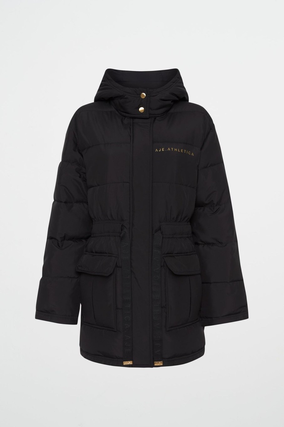 Outerwear Aje ATHLETICA | Puffer Jacket 025 Black/Gold