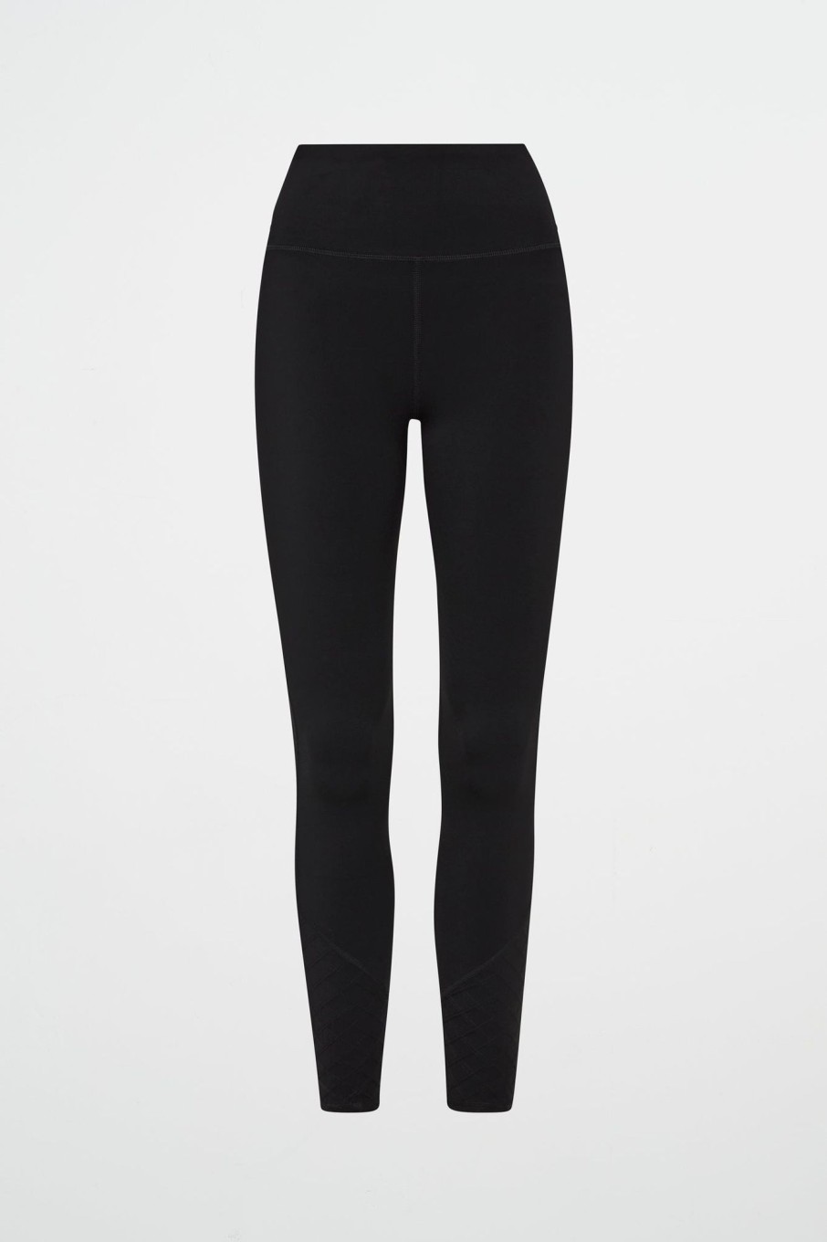 Bottoms Aje ATHLETICA | High Rise Quilted 7/8 Legging 229 Black/White