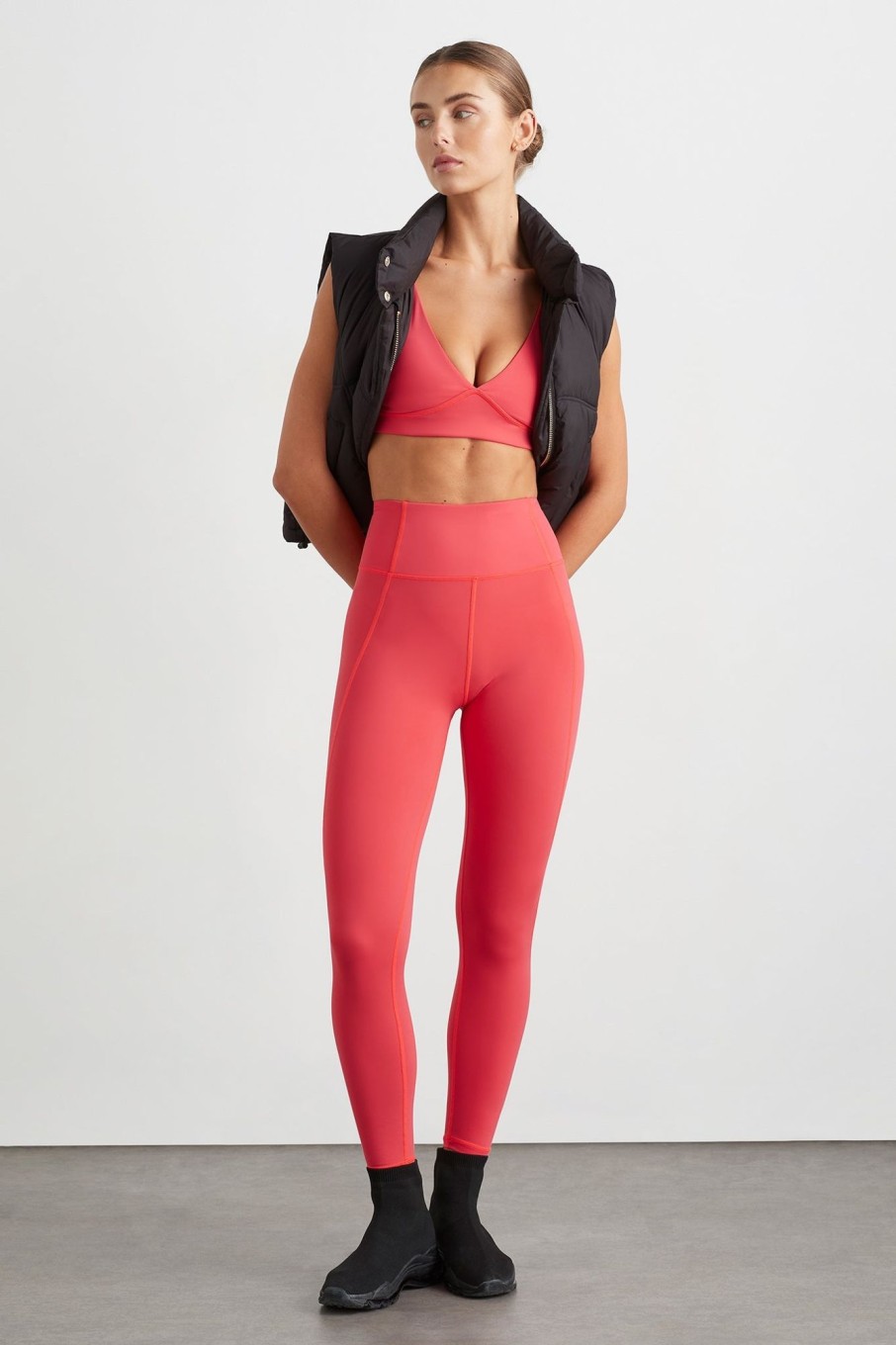 Bottoms Aje ATHLETICA | Signature 7/8 Legging 203 Watermelon Pink