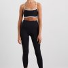 Bottoms Aje ATHLETICA | Peached Ankle Length Legging 203 Black