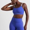 Tops Aje ATHLETICA | Classic Strap Sports Bra 362 Marine Blue Latte Beige