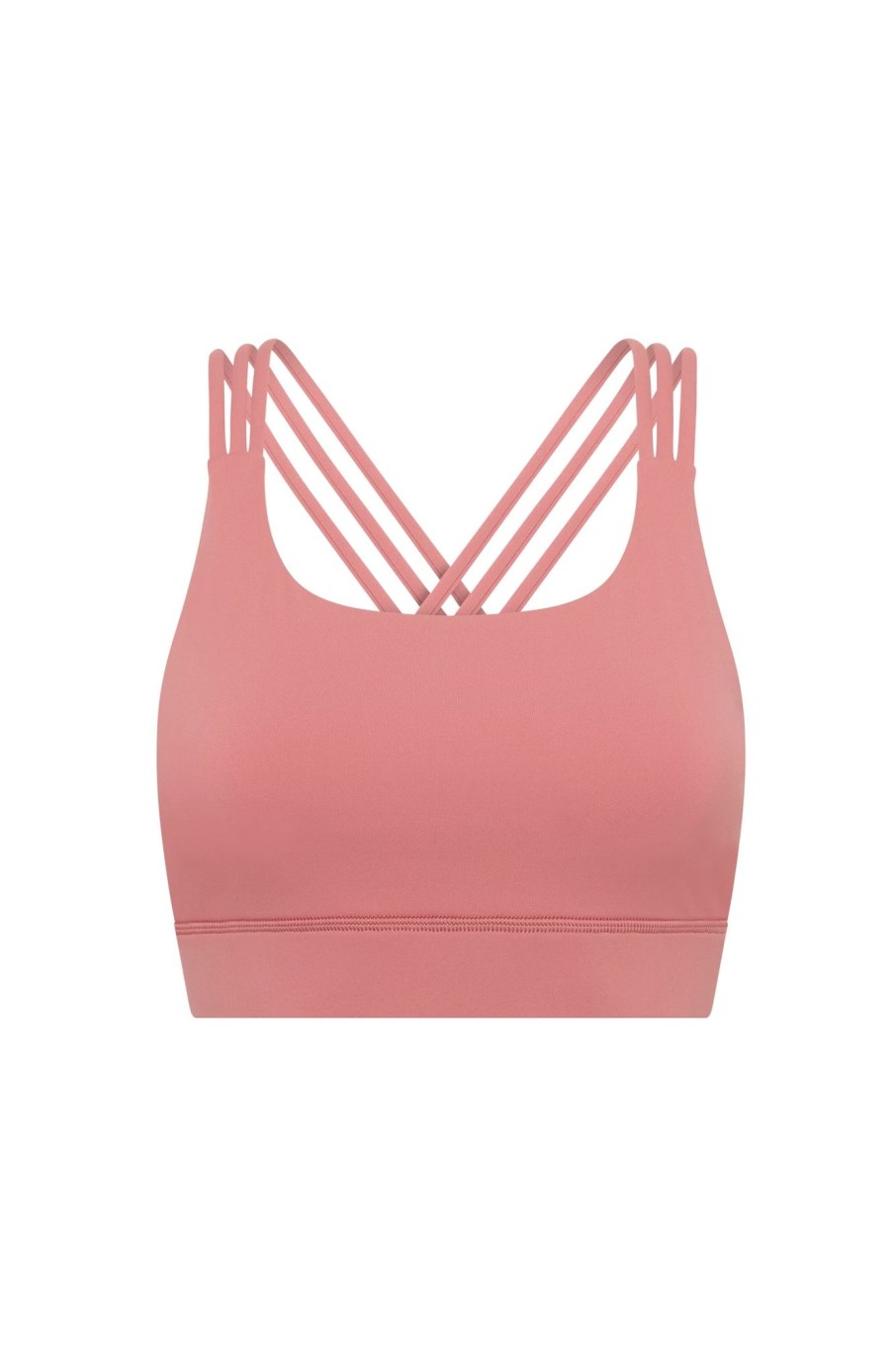 Tops Aje ATHLETICA | Cross Back Sports Bra 323 Rose Pink/Rose Quartz