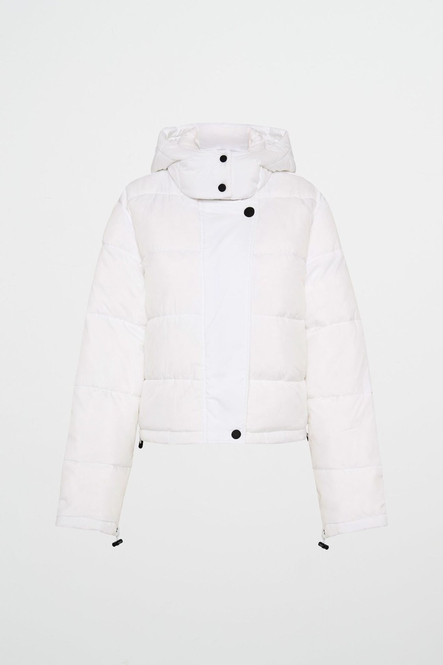 Outerwear Aje ATHLETICA | Hooded Puffer Jacket 711 White