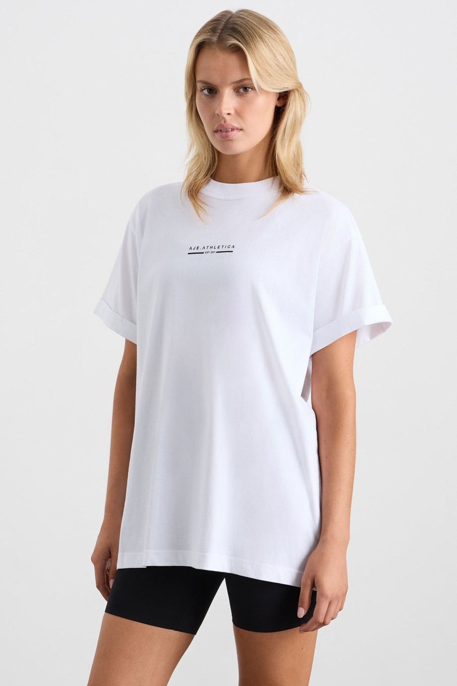 Tops Aje ATHLETICA | Boyfriend Tee 102 White