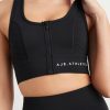 Tops Aje ATHLETICA | Quilted Zip Front Bra 329 Black/White