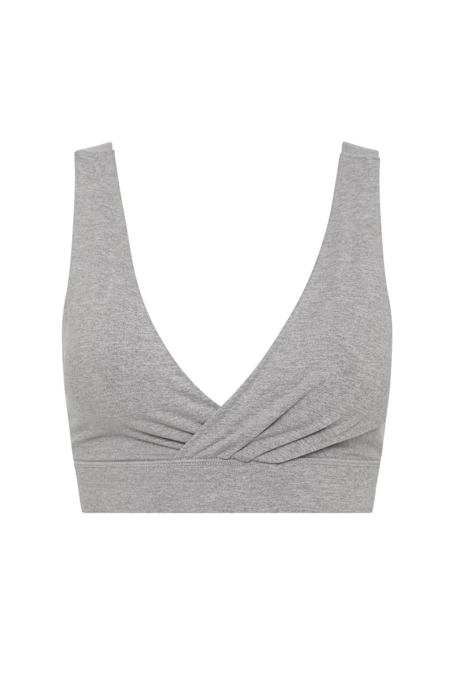 Tops Aje ATHLETICA | Crossover Sports Bra 317 Grey Marle