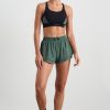 Bottoms Aje ATHLETICA | Perforated Spray Shorts 019 Moss Green