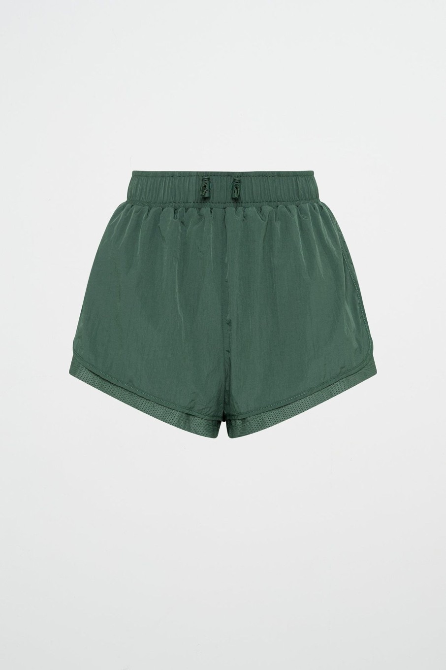 Bottoms Aje ATHLETICA | Perforated Spray Shorts 019 Moss Green