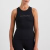 Tops Aje ATHLETICA | Ribbed Racer Singlet 810 Black