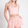 Bottoms Aje ATHLETICA | Elasticated Everyday Short 613 Rose Quartz