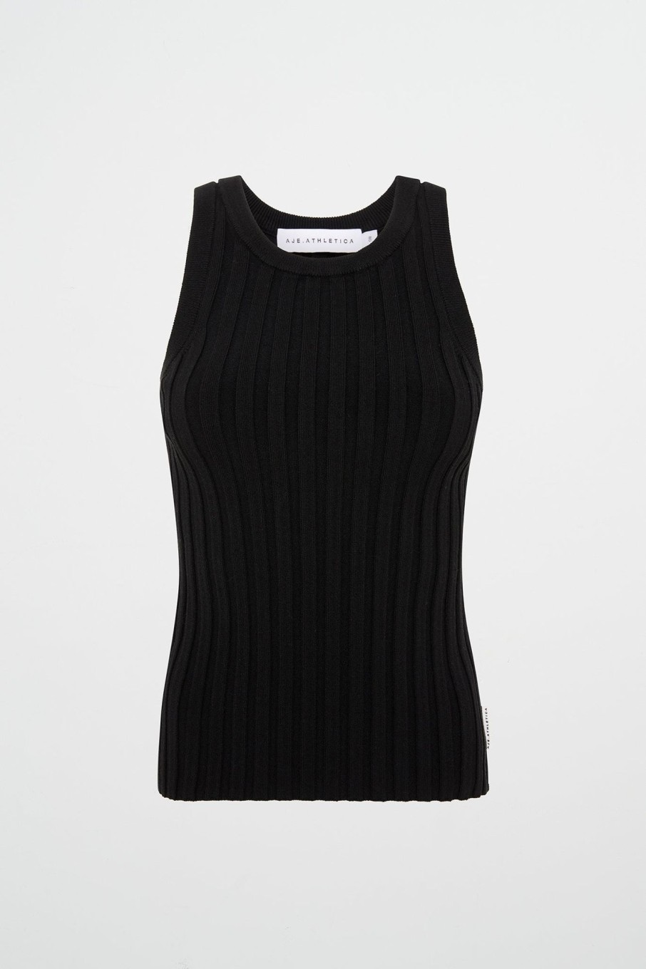 Tops Aje ATHLETICA | Hydra Racer Rib Tank 107 Black