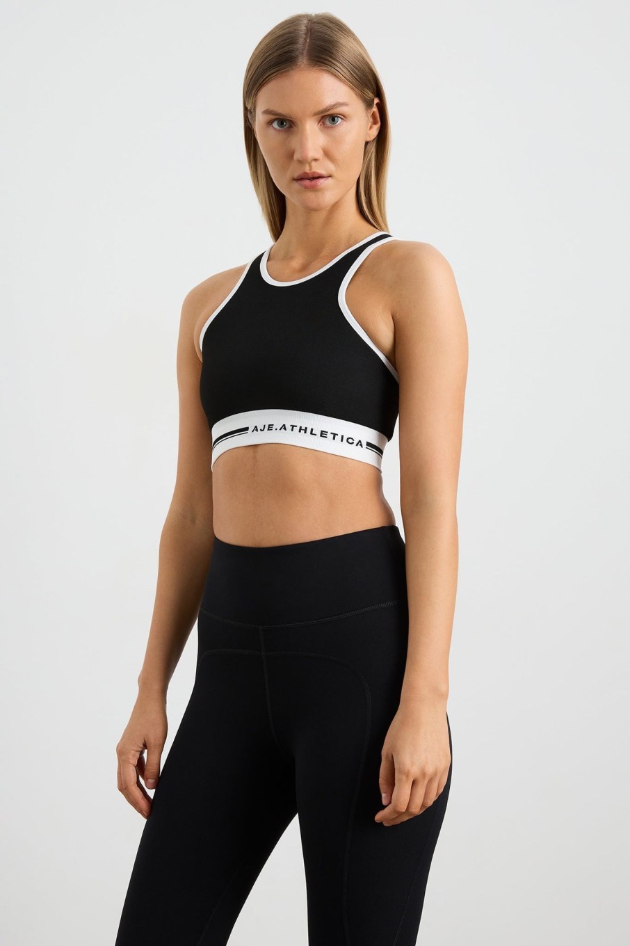 Tops Aje ATHLETICA | Seamless Crop Top 331 Black