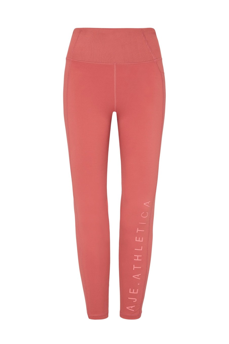 Bottoms Aje ATHLETICA | High Rise Full Length Legging 005 Dusty Rose