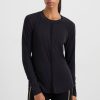 Tops Aje ATHLETICA | Ruched Long Sleeve Top 153 Black