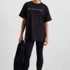 Tops Aje ATHLETICA | Long Jersey Logo Tee 102 Black/White Logo