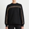 Outerwear Aje ATHLETICA | Whipstitch Jumper 424 Black/Beige