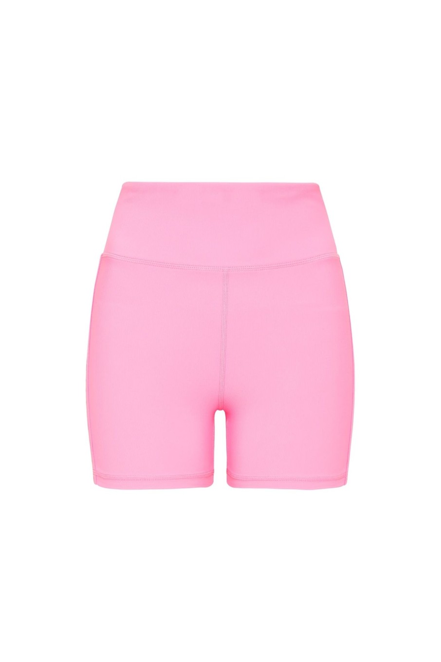 Bottoms Aje ATHLETICA | Mid-Rise Logo Bike Shorts 610 Dahlia Pink