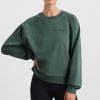 Outerwear Aje ATHLETICA | Crew Neck Sweater 401 Moss Green