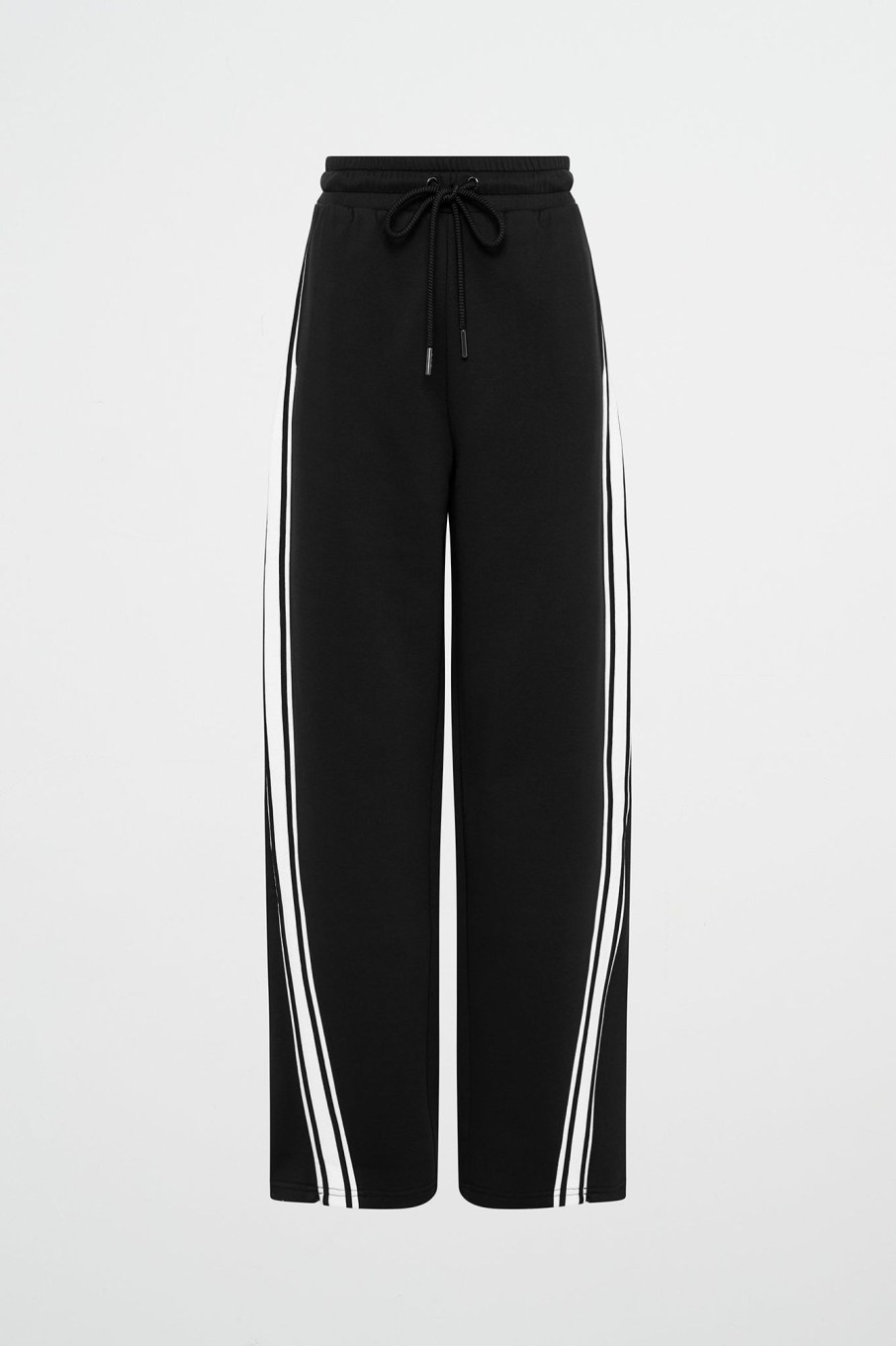 Bottoms Aje ATHLETICA | Contrast Zip Trackpants 504 Black