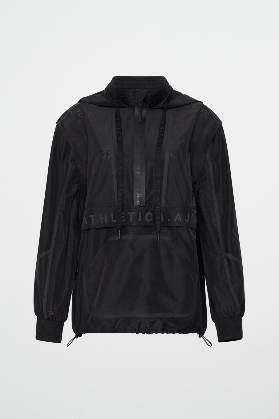 Outerwear Aje ATHLETICA | Convertible Windbreaker Jacket 701 Black