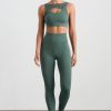 Bottoms Aje ATHLETICA | High Rise 7/8 Legging 203 Moss Green