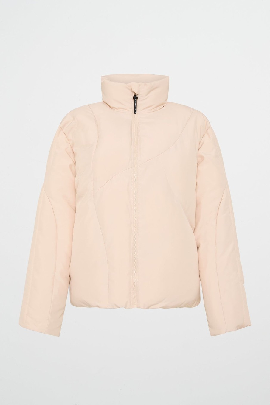 Outerwear Aje ATHLETICA | Asymmetric Panel Puffer 756 Light Blush