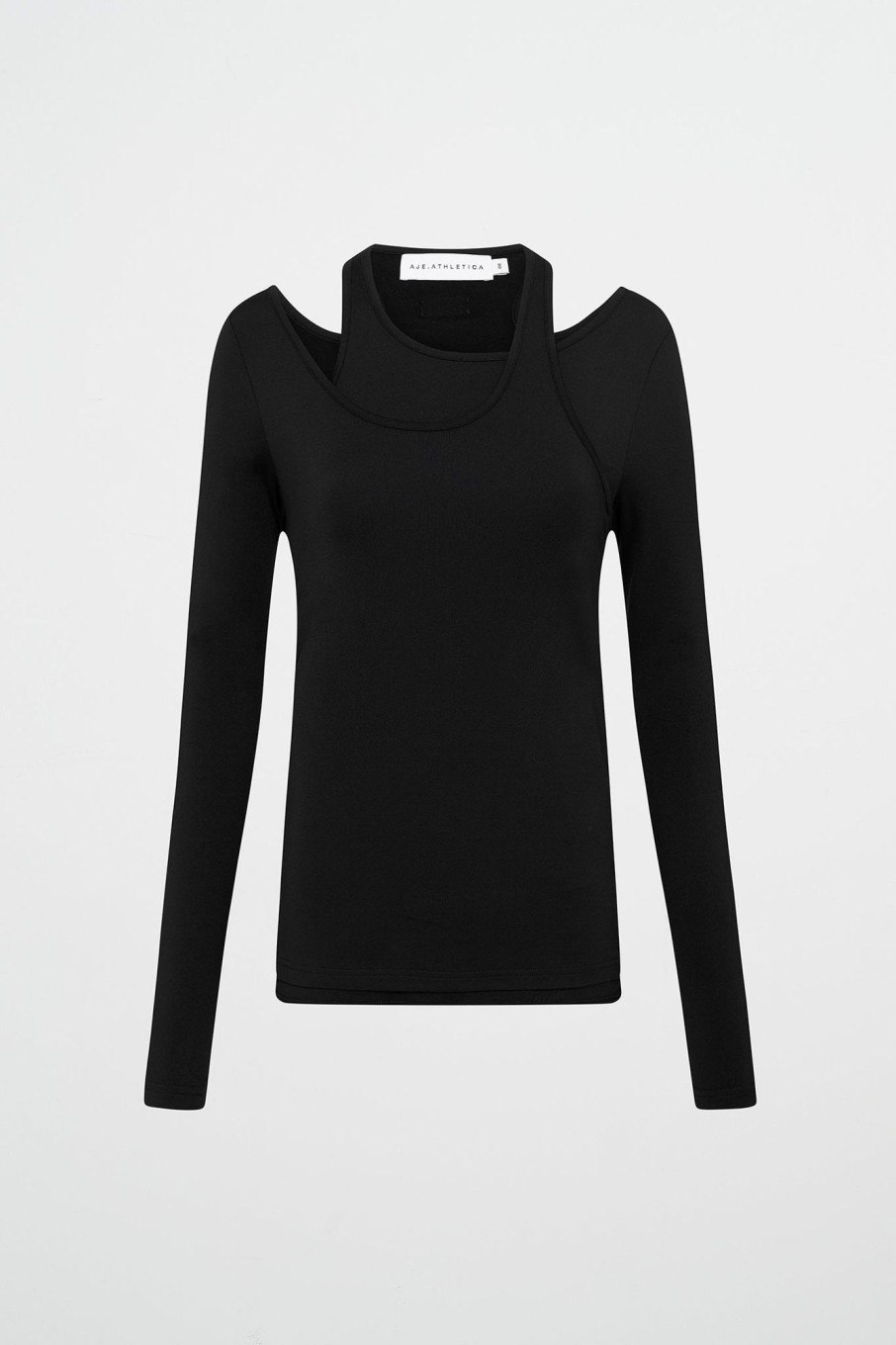 Tops Aje ATHLETICA | Layered Long Sleeve Top 157 Black