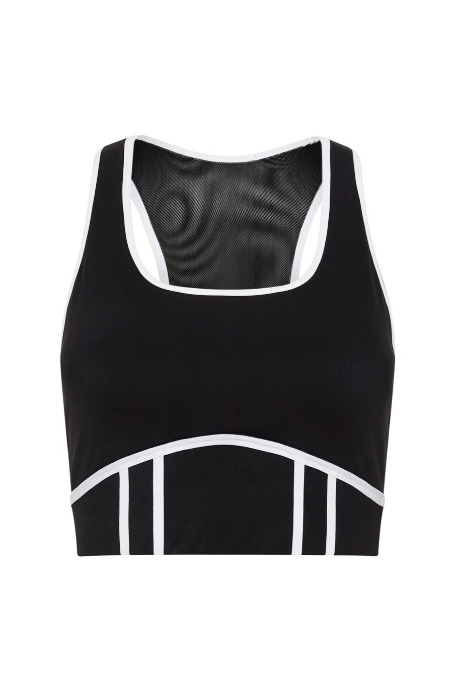 Tops Aje ATHLETICA | Bonded Seam Training Sports Bra 310 Black/White