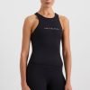 Tops Aje ATHLETICA | Longline Racer Back Tank 135 Black