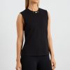 Tops Aje ATHLETICA | Long Line Tank 101 Black