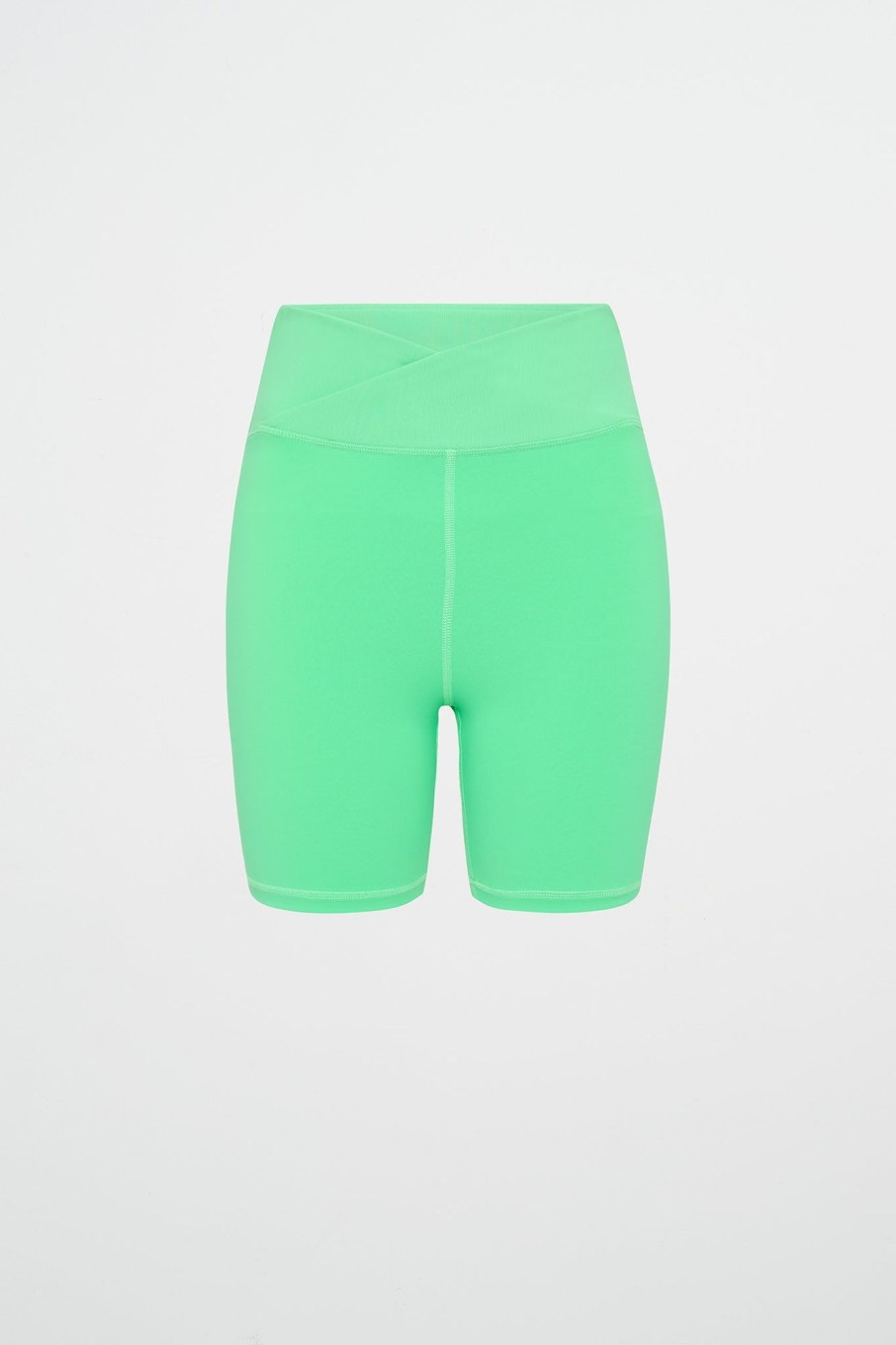 Bottoms Aje ATHLETICA | Wrap Front Bike Short 614 Marine Green