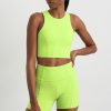 Tops Aje ATHLETICA | Cross Back Crop Top 316 Lime Green