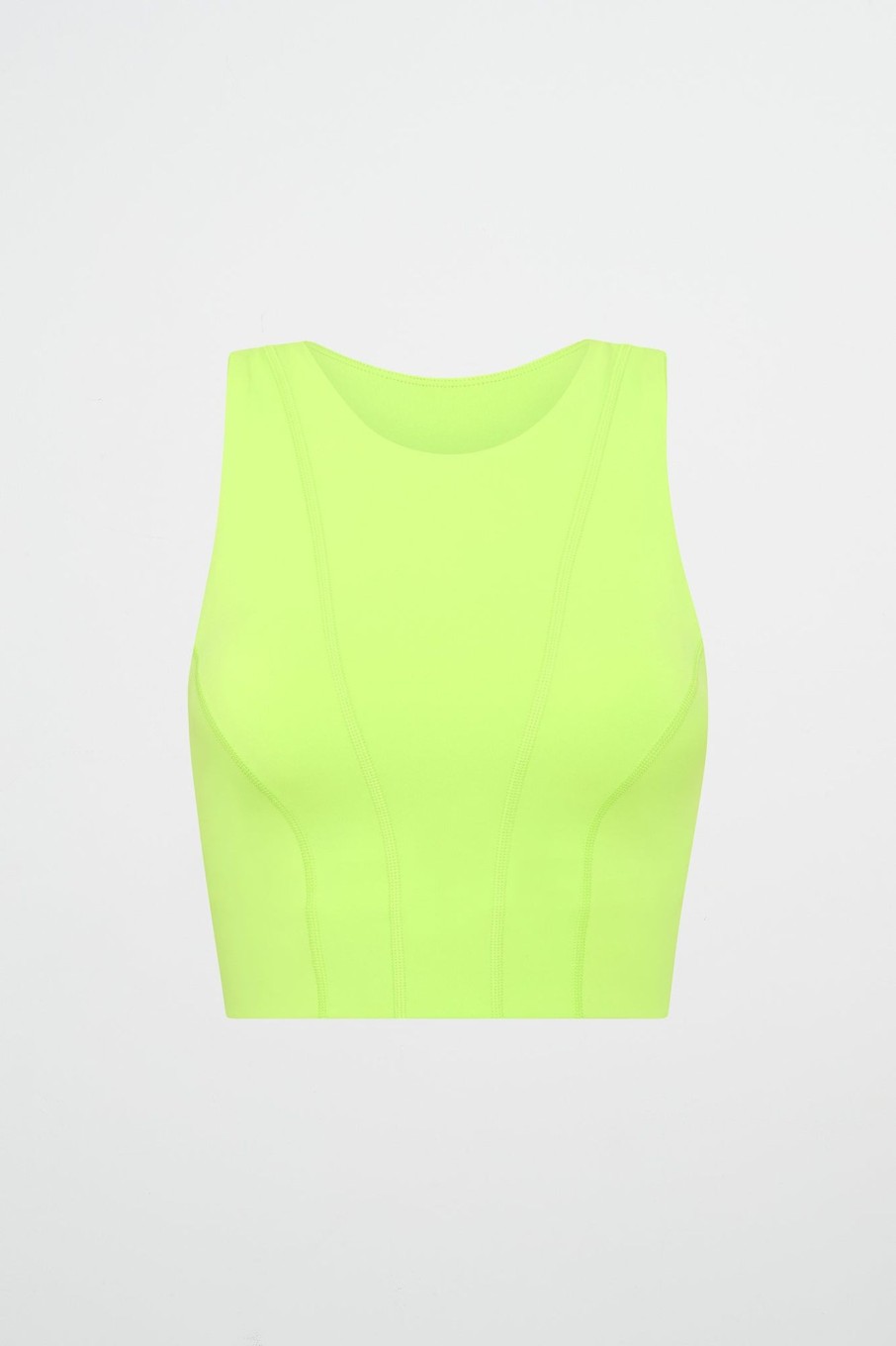 Tops Aje ATHLETICA | Cross Back Crop Top 316 Lime Green